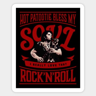 Eddie's Hot Patootie Rock N' Roll Sticker